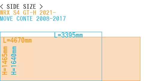 #WRX S4 GT-H 2021- + MOVE CONTE 2008-2017